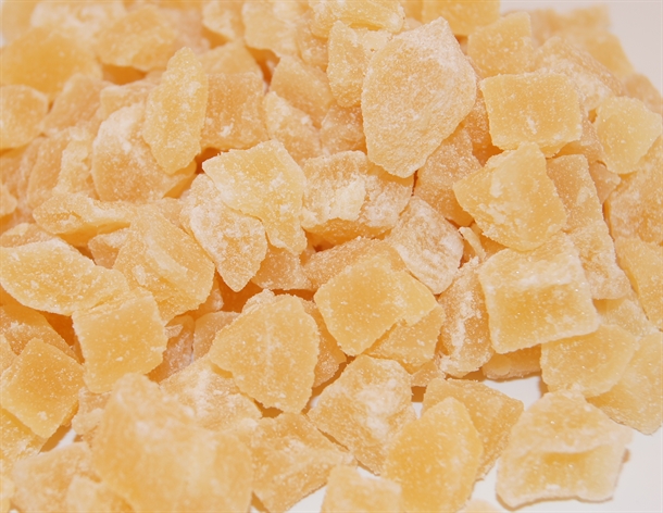 Tørret Ananas i tern 1 kg