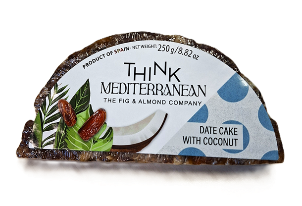 Dadeltærte med kokos 250g