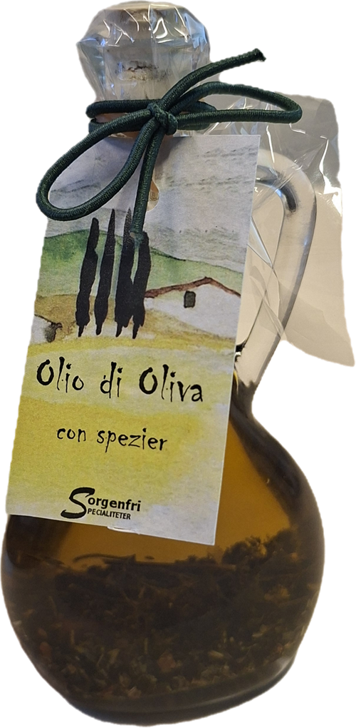 Grill/Pizza olie rund flaske 95 ml