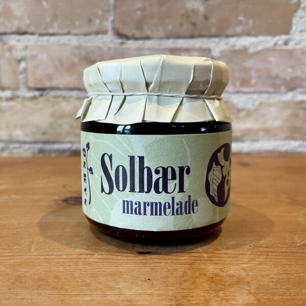 Marmelade, Solbær, Samsø 270g