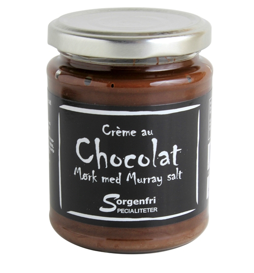Belgisk Chokoladecreme, Mørk m. salt 250g