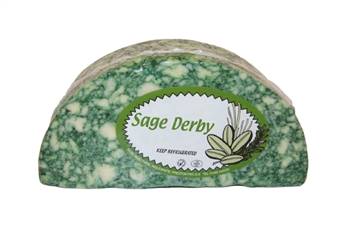 Cheddar Sage Derby, Salvie 1kg