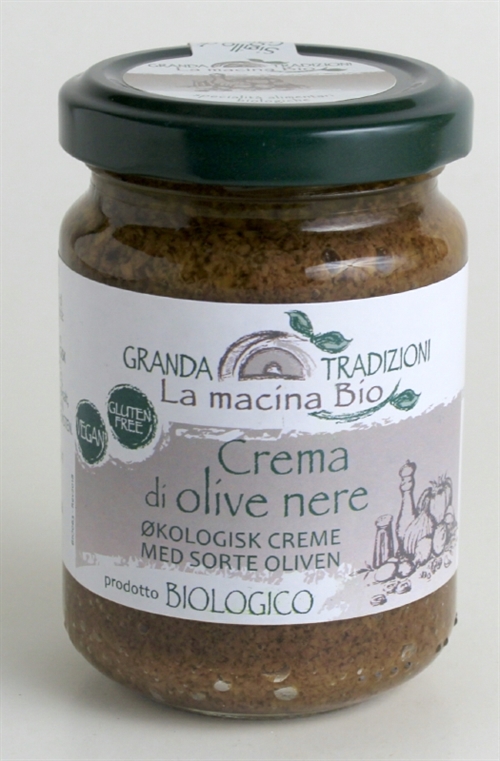 Creme sorte oliven 130g Øko