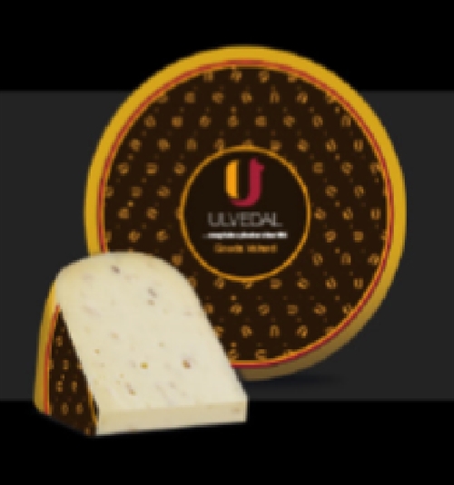 Ulvedal Gouda Urter 50+ 1/1 - ca. 4,5 kg.